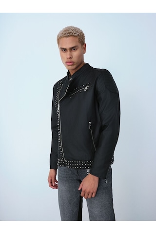 LOFT Biker Erkek Ceket Lf2037982 Q1.v1 Denim