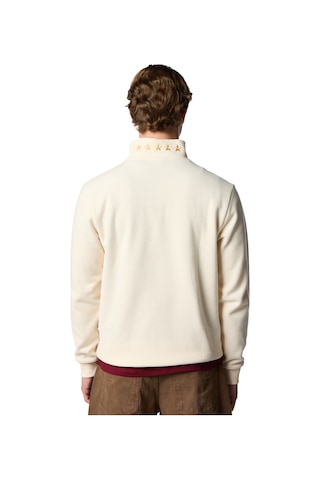 Galatasaray 5 Yıldız Yarım Zip Sweat E251404 Ekru