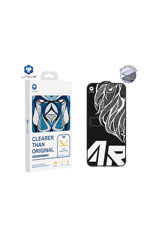 Lito D+ Ultra Ar Full Glass Apple Uyumlu iPhone 15 Plus Ekran Koruyucu