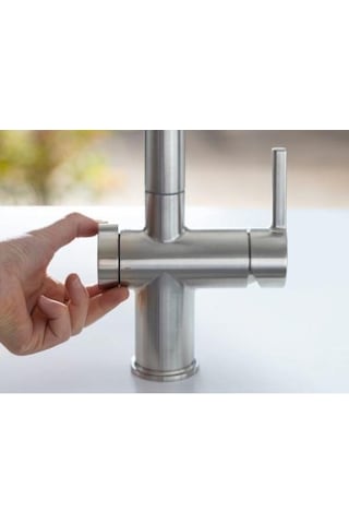 Franke Active Twist Doccia Decor Steel Armatür Krem