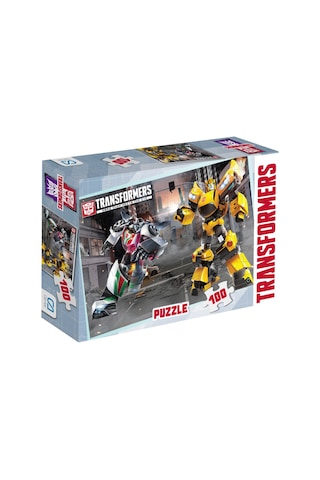 Transformers 100 Parça Kutulu Puzzle.