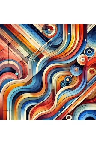 İskandinav Soyut Tablo Set Çerçevesiz 50x50cm Pvc Tablo 4'lü Set 014 Her Bir Tablo 50x50cm Büyüklüğündedir.