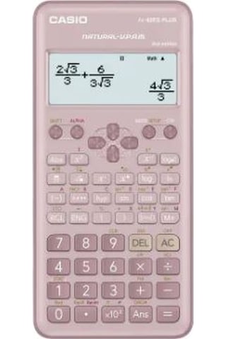 Casio FX-82ES Plus 2.Versiyon Bilimsel Fonksiyonlu Hesap Makinesi Pembe Casio FX-82ES Plus 2.Versiyon Bilimsel Fonksiyonlu Hesap Makinesi Pembe