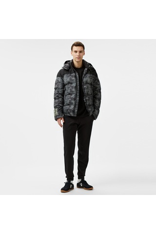 United4 Unıted4 Camouflage Coat Erkek Haki Mont - 24ojcm Haki