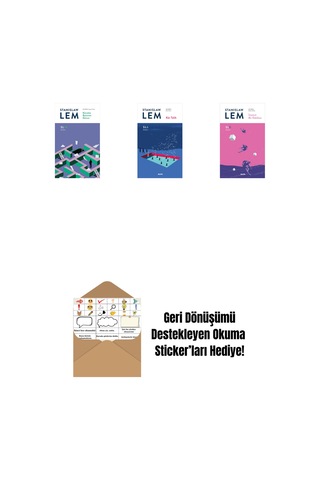 Küvette Bulunan Günce Sl14 + Kör Talih Sl6 + İnsanın Bir Dakikası Sl5 + Okuma Sticker'ları