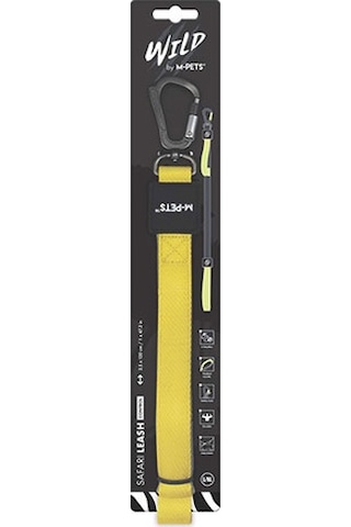 M-pets Wild Safari Köpek Gezdirme Kayışı Sarı Large-xlarge 2,5x120 Cm 244-58031.02 Renkli