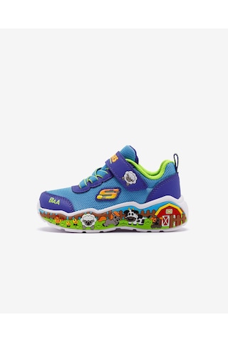 Skechers Play Scene Küçük Erkek Çocuk Mavi Spor Ayakkabı 407312n Blmt Mavi