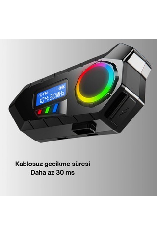 Bluetooth 5.4 Kablosuz Hoparlör Ip65 Su Geçirmez Ve 40 Saat Uzun Pil Ömürlü 25139567