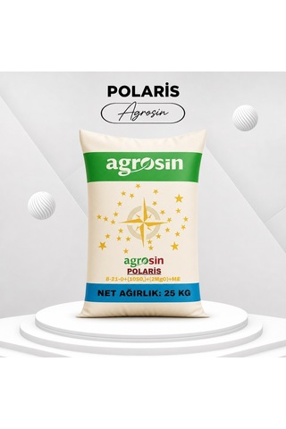 Agrosin Polaris 8.21.0 + 10 So3 + Me Organomineral Granül Gübre 25 Kg