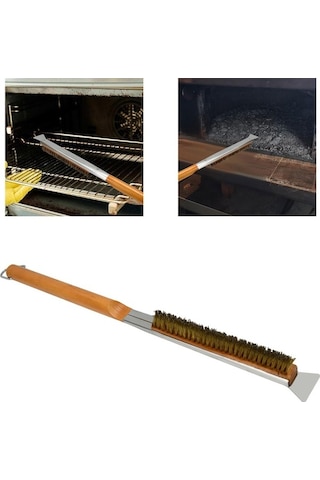 Trendooze Homyl Pizza Fırın Fırçası Çıkarılabilir Taşı Kamplar A Siyah Renk