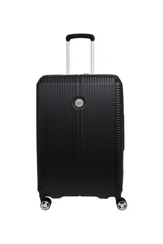 Pierre Cardin Lüx Siyah Unisex Orta Boy Valiz 04pc6500-02 001