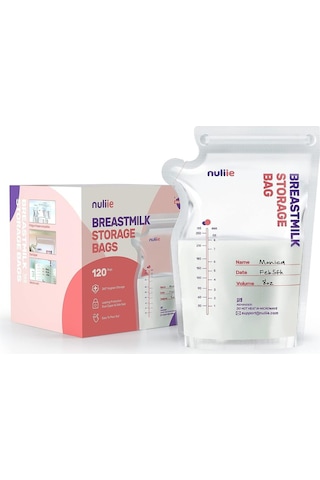 Nuliie 120 Adet Anne Süt Saklama Torbası 226 Ml Bpa Içermez Emzirme Aksesuarları