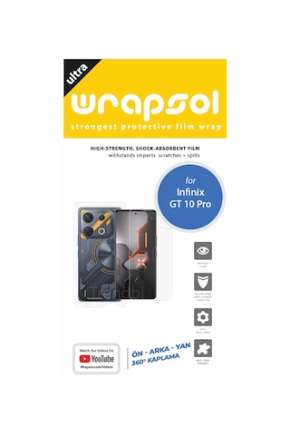 Infinix Gt 10 Pro Full Body 360 Derece Tam Kaplama Poliüretan