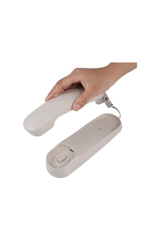 Moveevo Masaüstü/duvar Tipi Otel İş Telefonu - Kaymazsız, Telefon Hattı Beslemeli, Kompakt Abs Beyaz Diğer