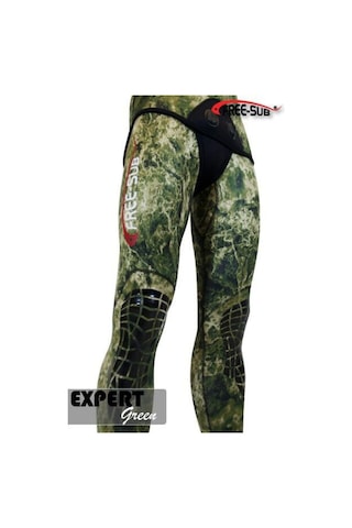 Free-Sub Expert Green Comfort 5Mm Serbest Dalış Elbisesi - (173440103) Çok Renkli