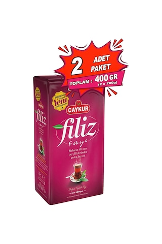 Filiz Çayı 200 Gr. İkili Paket