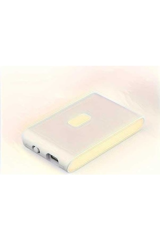 Fastbuy 1 Adet Akıllı Usb Işık Hareket Sensörü Duvar Lambası Şarj Edilebilir Yatak Odası Hol Dolap Mutfak Aydınlatma