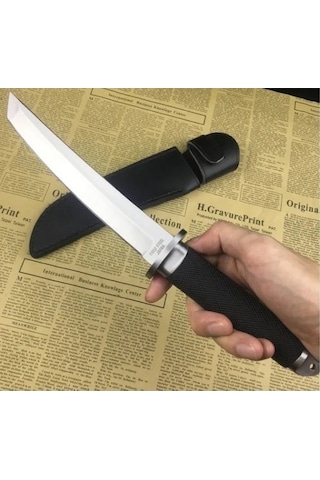 Tekinhediyelik Cold Stell Japon Tanto Kamp Bıçak Gümüş - Siyah