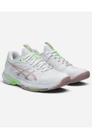 Asics Solutıon Speed Ff 4 Kadın Beyaz Tenis Ayakkabısı 1042a307-100