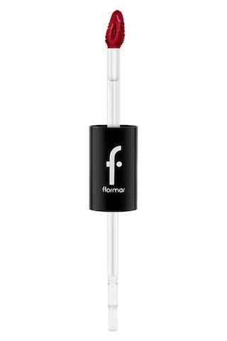 Flormar Duoglam Yüksek Pigmentli Kremsi Likit Ruj & Ultra Kalıcı Dudak Parlatıcısı 008 Attractive Look
