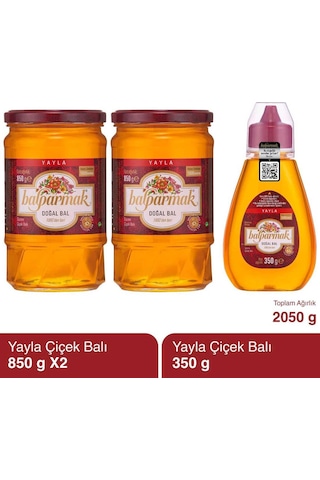 Balparmak Yayla Çiçek Balı Avantaj Paketi 3'lü