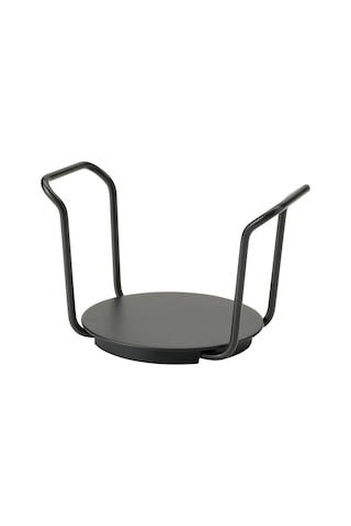 Tabaklık, Antrasit, 15-23 Cm Gri 100X100-Yuvarlak