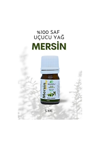 Einnatur Mersin (Myrtle) Uçucu Yağı %100 Saf Myrtus Communis Essential Oil 5 ML