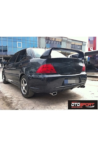 Mitsubishi Lancer Uyumlu Arka Tampon Fiberglass Boyasız