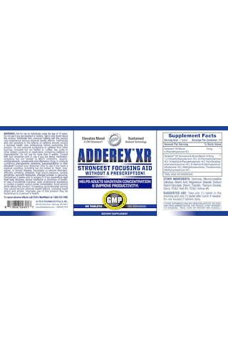 Hitech Adderex Xr 30 Tablet