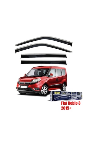 Fiat Doblo 3 Kromlu Cam Rüzgarlığı Niken 2015-2023 Arası Modeller