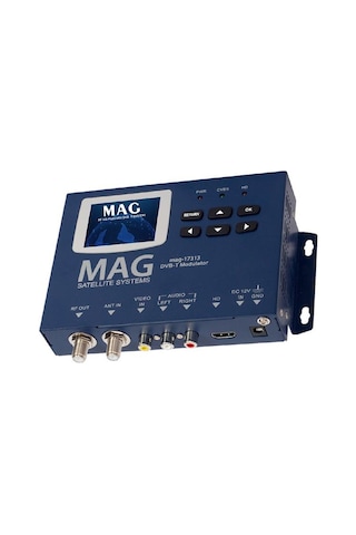 Mag Mg-17313 Lcd Ekranlı Hd-rf Converter Full Hd Dvb-t Encoder Modülatör Dvb-t/av/hdmı