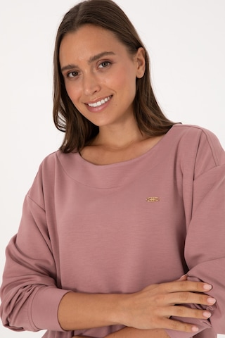 U.S. Polo Assn. Kadın Gül Kurusu Bisiklet Yaka Sweatshirt 50314210-VR221