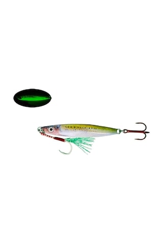 S.f. Sardalya 34g -71mm - Sahte Yem Kaşık Rapala-levrek, Palamut, Lüfer, Çinekop, Turna Için En Iyi Glow Jig Yem