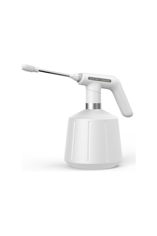 Gajeena 1.5l Beyaz Elektrikli Sulama Sprayı, 2 Farklı Sprey Modu, Otomatik Yüksek Basınçlı, Bahçe Ve Ev Bitkileri İçin, Dayanıklı Hdpe Malzeme