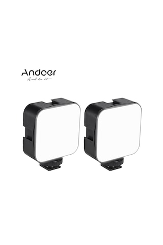 Aumotop Andoer Mini Led Video Işığı Fotoğraf Dolgu Lambası D8370 Diğer