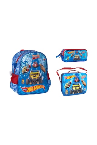 Hot Wheels Anaokulu Çantası Seti Çok Renkli