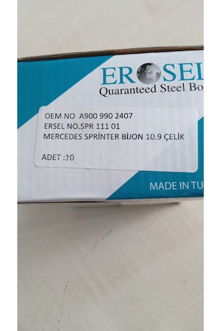 Mercedes Sprinter Bijon Paket 10 Adet