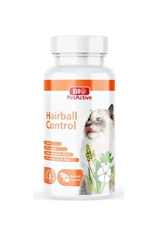 Bio Petactive Tüy Yumağı Önleyici Attırıcı Kedi Malt Tablet 90 Tablet 45 G
