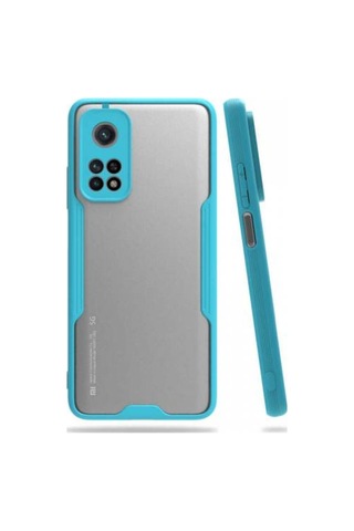 Xiaomi Mi 10T 5G Kılıf Zore Parfe Kenarları Pastel Renk Silikon