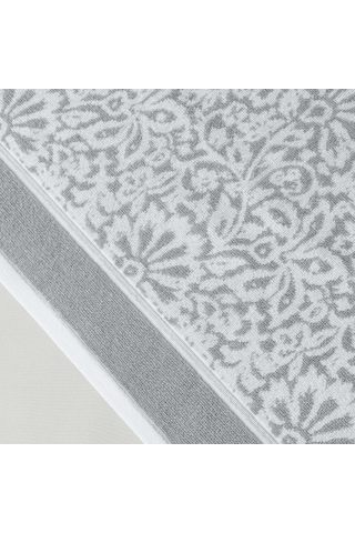 Linens Liora Pamuk 50x85 Cm Yüz Havlusu Koyu Gri Koyu Gri