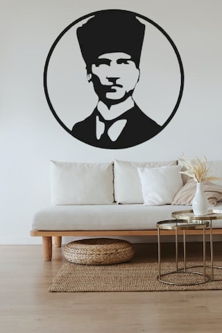 Mustafa Kemal ATATÜRK Metal Tablo