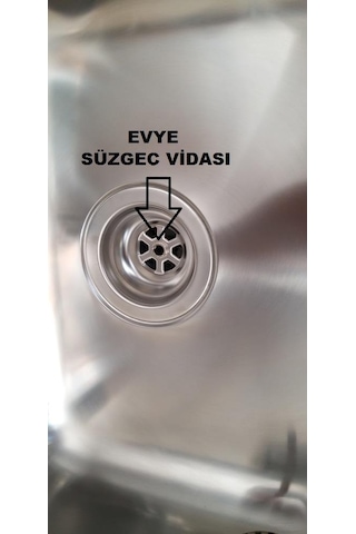 Teka Franke Evye Sifon Süzgeç Vidası 2.5 Cm