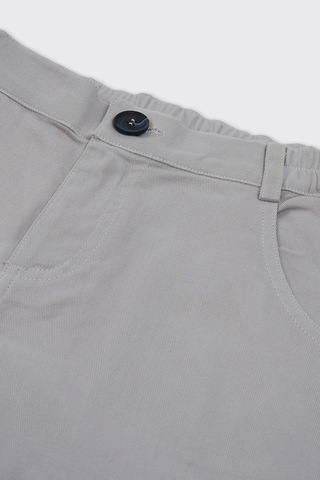 Panço Erkek Çocuk Gri Düğmeli Pantolon