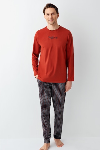 Arnetta Erkek Kahverengi Pijama Takımı Ar3506-s-v1 Kahverengi