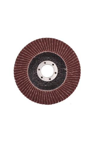 Kupa Katlı Flap Disk Zımpara A100 Kum - 10 Adet