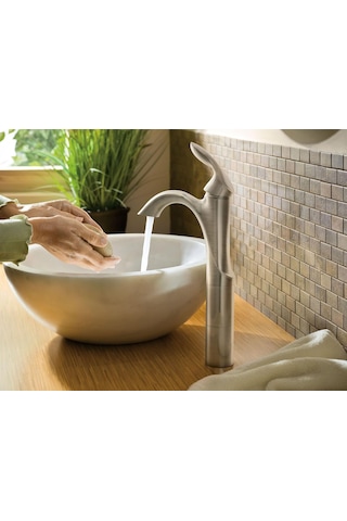 Moen Eva Krom Tek Saplı Yüksek Ark Banyo Bataryası, 6400 Diğer