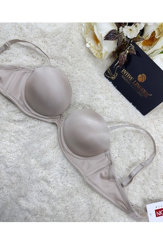 Le Jardin Blanche Double Push-up Silikonlu Askılı/askısız Sütyen Bej