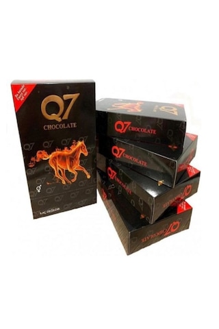 Q7 Gold Çikolata 6 Adet Ginseng Erkeklere Özel Gizli Gönderim