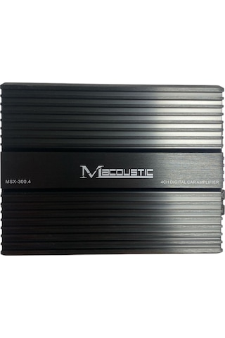 Macoustic Msx300.4 4x300w 4 Kanal Amfi