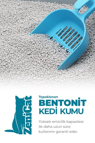 Zenicat Kedi Kumu İnce Taneli Kokusuz Doğal Bentonit 8 L